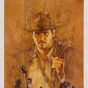Plakat Indiana Jones - klasyka kina przygodowego Wzór 1