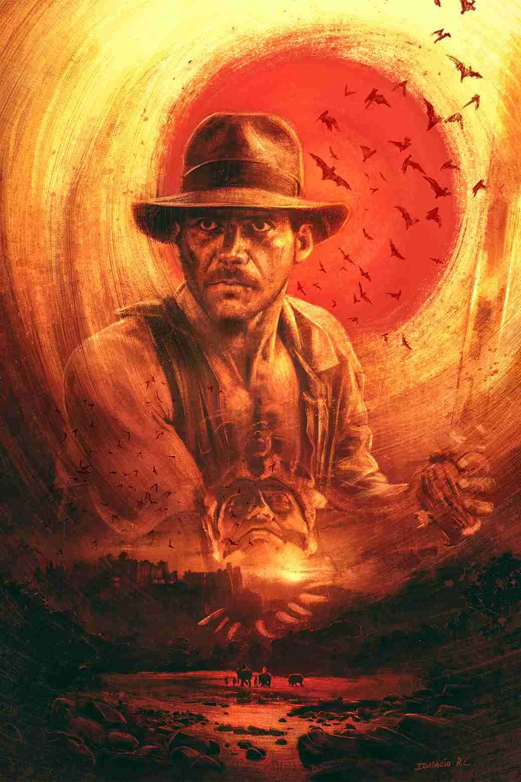 Plakat Indiana Jones - klasyka kina przygodowego Wzór 3