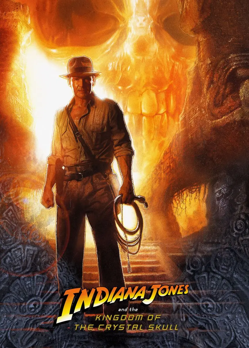 Plakat Indiana Jones - klasyka kina przygodowego Wzór 5