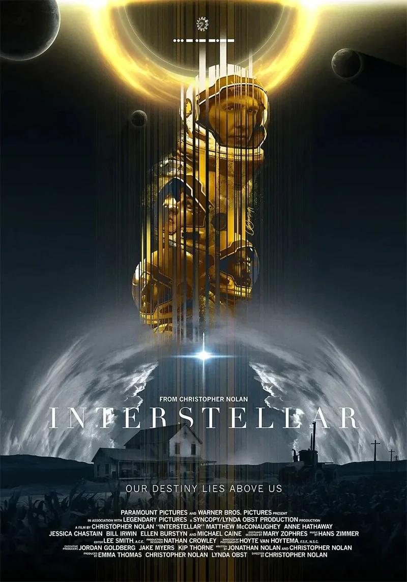 Plakat Interstellar Wzór 6