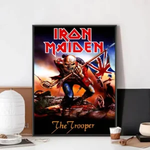 Plakat Iron Maiden - klasyczna grafika dla fanów rocka No frame 1