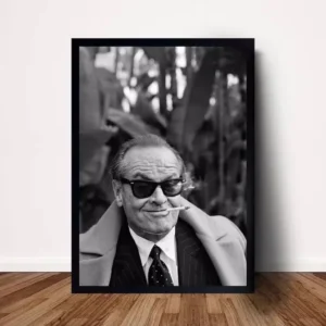 Plakat Jack Nicholson czarno-biały Wzór 1