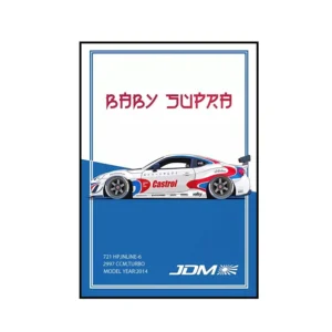 Plakat japoński samochód sportowy Wzór 1