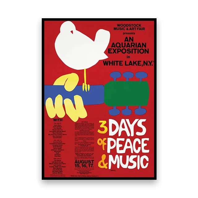 Plakat japoński żuraw w stylu vintage Wzór 5