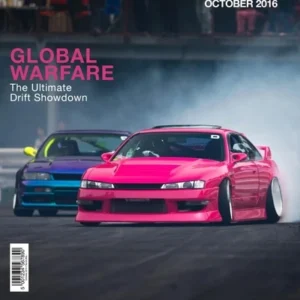 Japońskie auta JDM - plakat retro GTR Wzór 1
