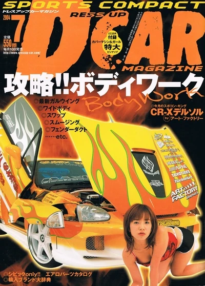 Japońskie auta JDM - plakat retro GTR Wzór 8