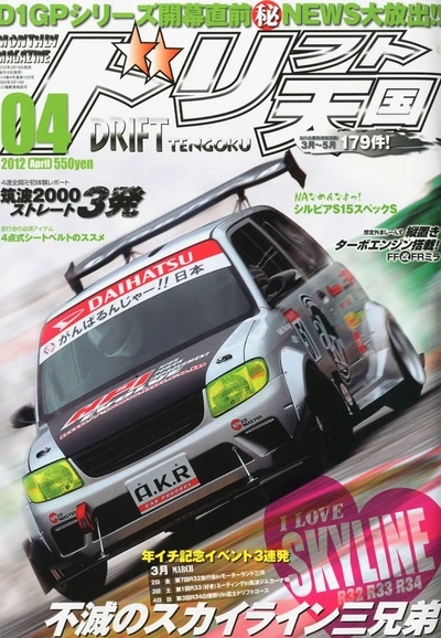 Plakat japońskiej motoryzacji AE86 JDM Wzór 9