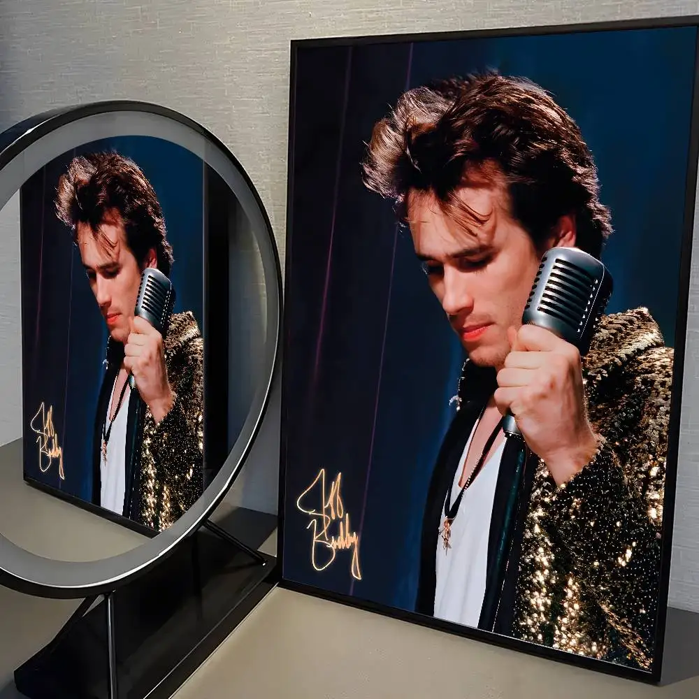 Plakat Jeff Buckley - estetyczna dekoracja muzyczna Wzór 8