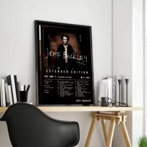 Plakat Jeff Buckley - okładka albumu Black2