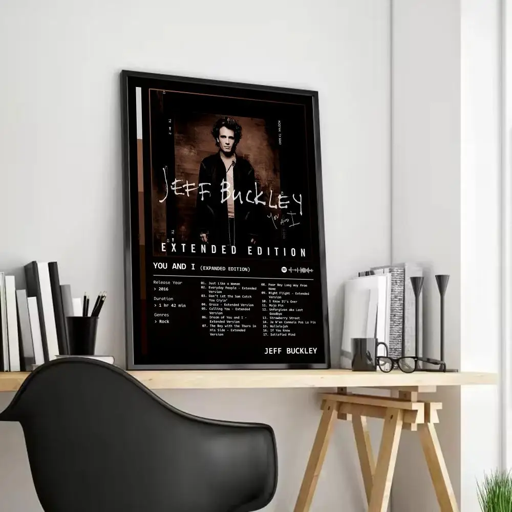 Plakat Jeff Buckley - okładka albumu Black2