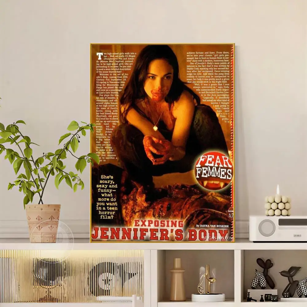 Plakat Jennifer’s Body film do pokoju Czarny11