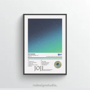 Plakat Joji album muzyczny Wzór 1