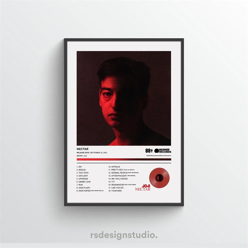 Plakat Joji album muzyczny Wzór 2