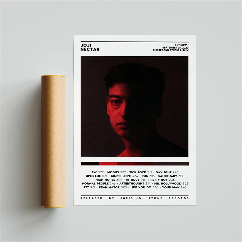 Plakat Joji album muzyczny Wzór 4