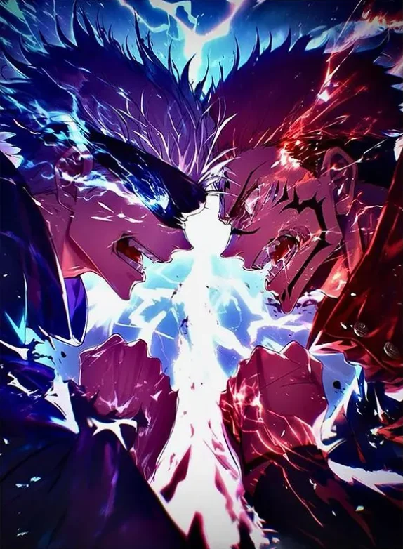 Plakat Jujutsu Kaisen - anime na płótnie Wzór 7