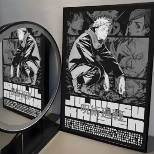 Plakat Jujutsu Kaisen – anime Black10