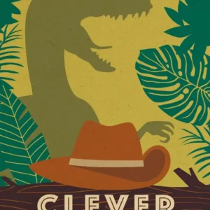 Plakat Jurassic Park dinozaury Wzór 1