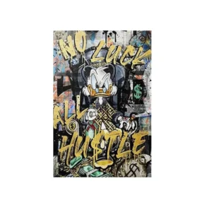 Kaczor Donald - plakat graffiti street art Wzór 1