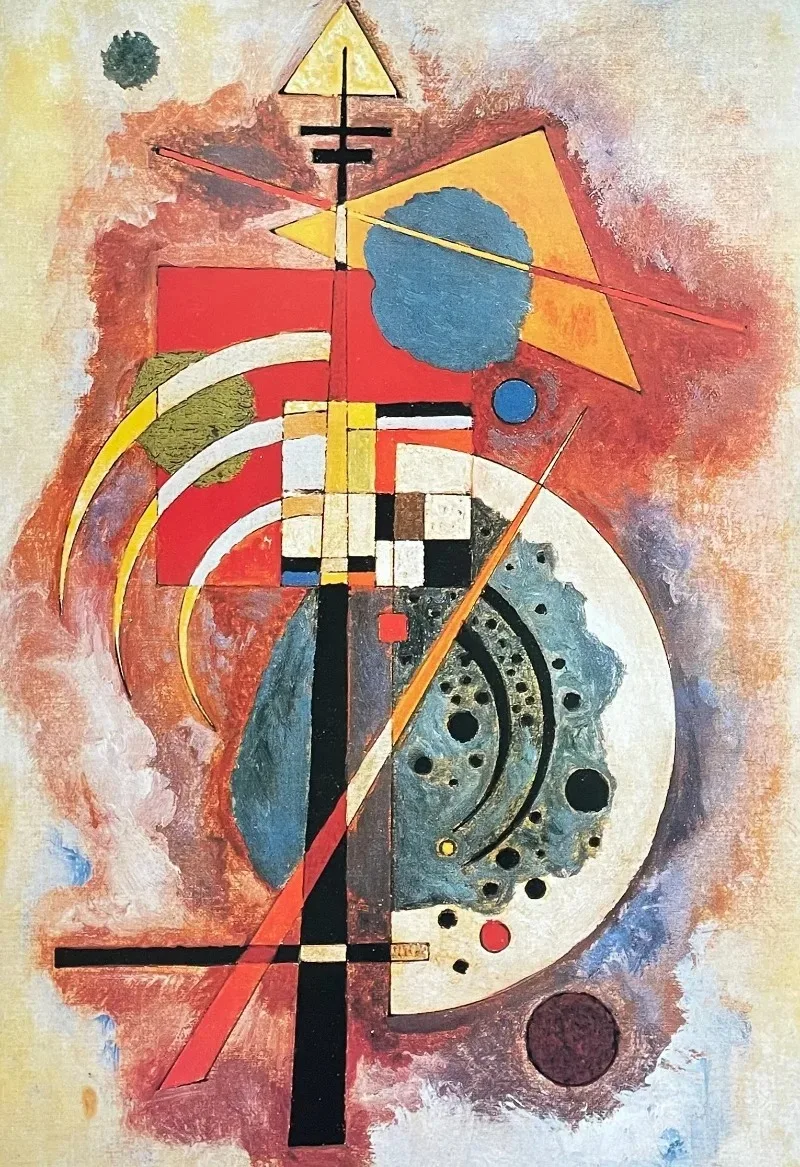 Kandinsky – plakat abstrakcji geometrycznej Wzór 11