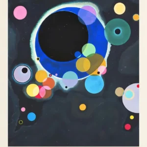 Plakat Kandinsky Koncentryczne Koła - Abstrakcja Wzór 1