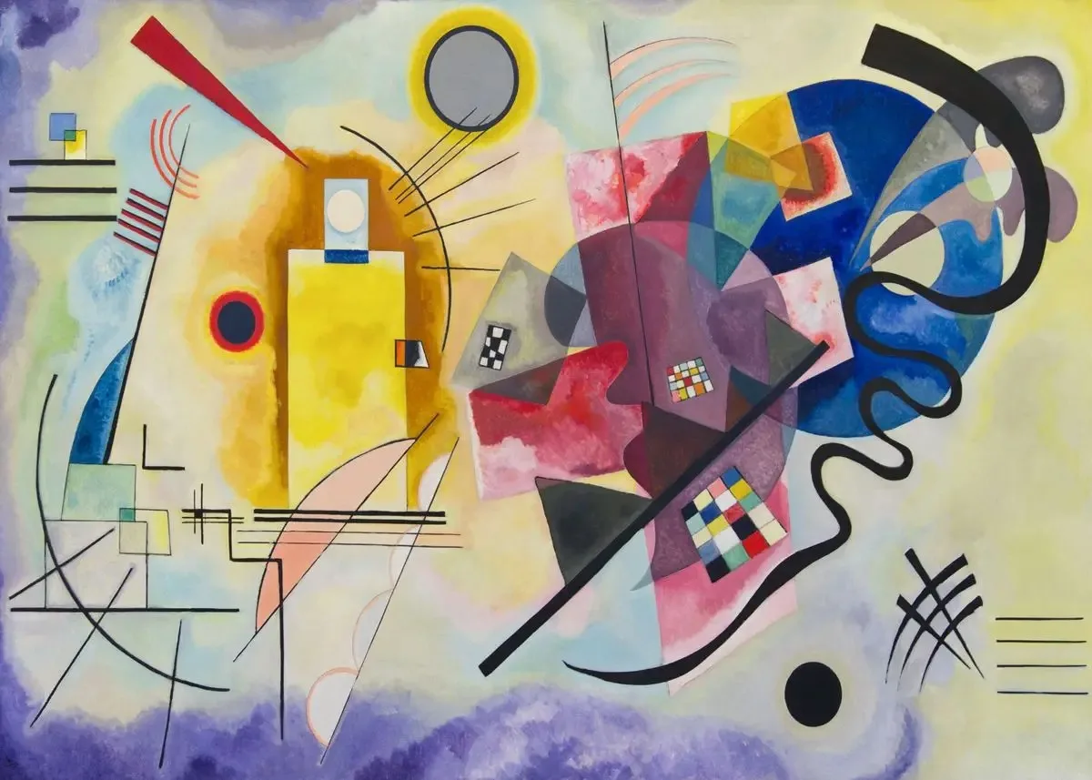 Plakat Kandinsky Koncentryczne Koła – Abstrakcja Wzór 10