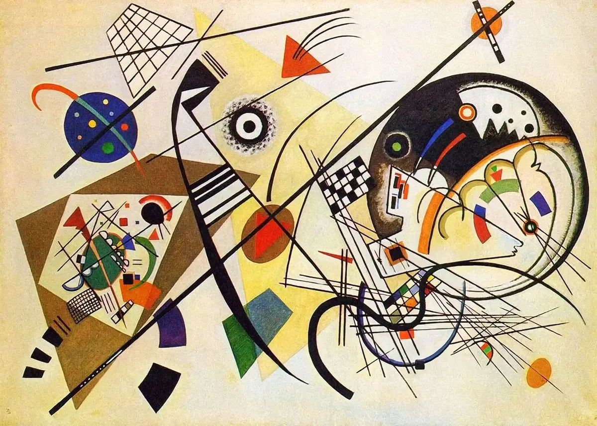 Plakat Kandinsky Koncentryczne Koła - Abstrakcja Wzór 4