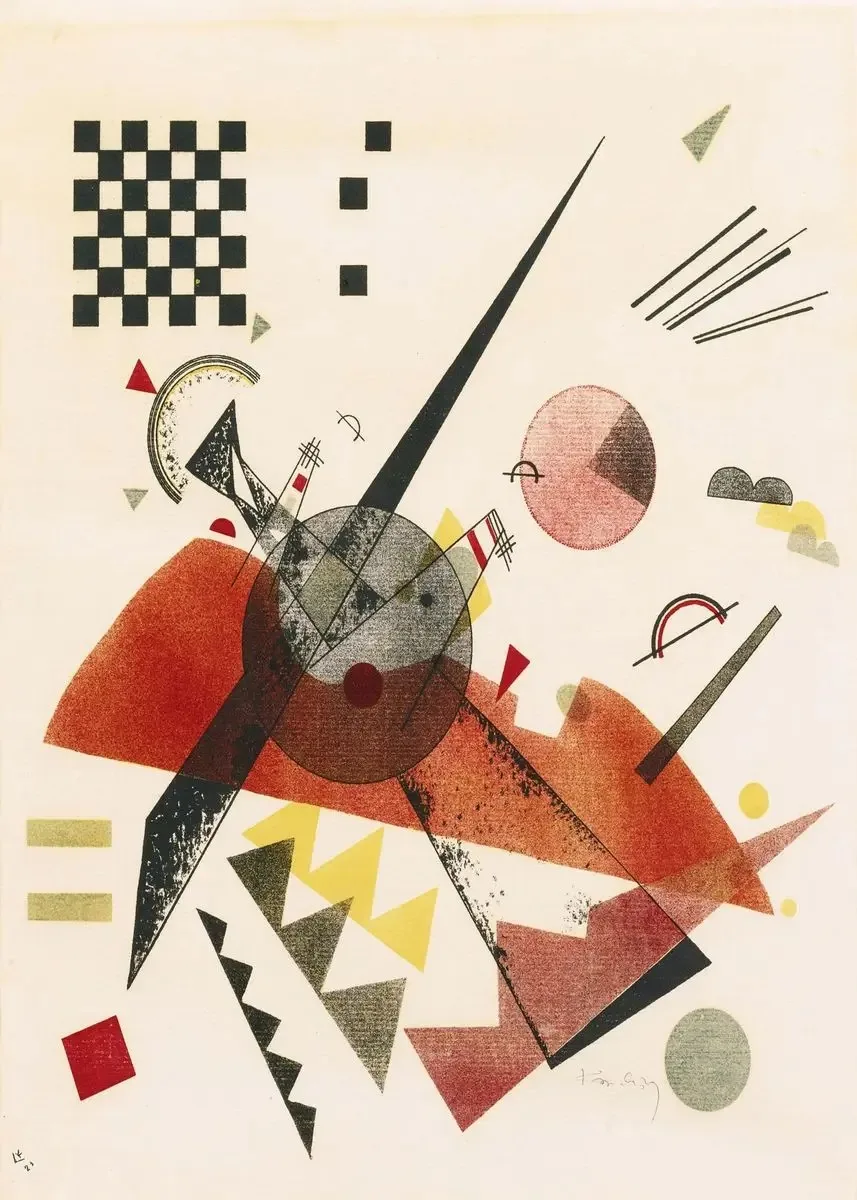 Plakat Kandinsky Koncentryczne Koła - Abstrakcja Wzór 7