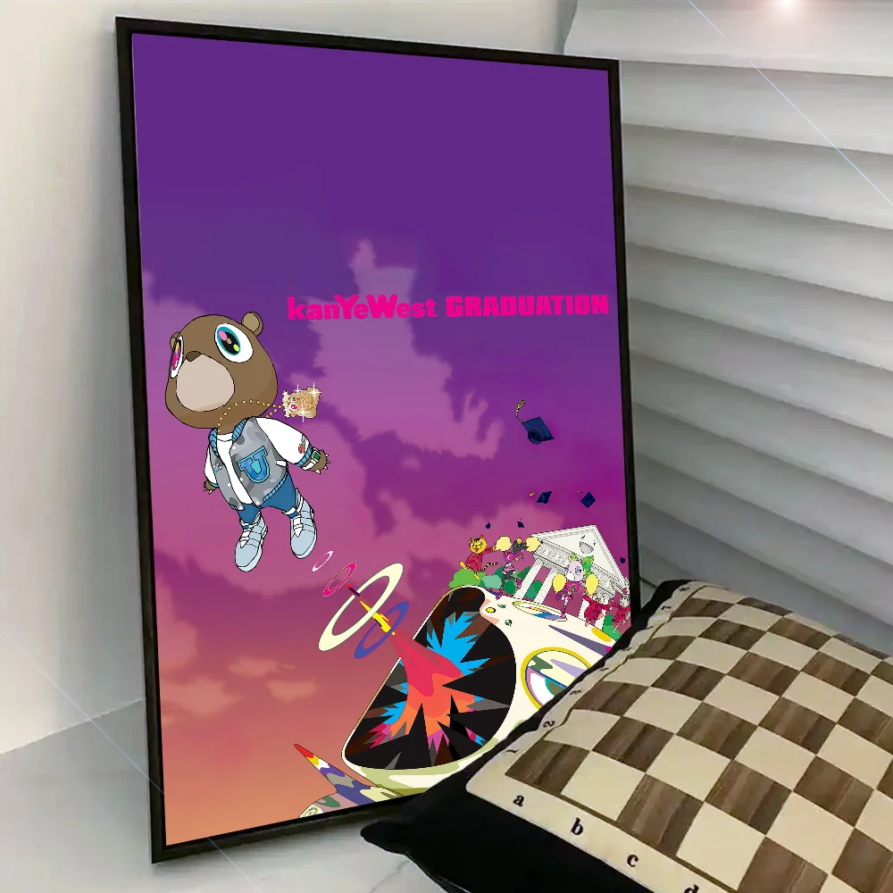 Kanye West - plakat muzyczny Wzór 3