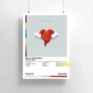 Plakat Kanye West Wzór 1