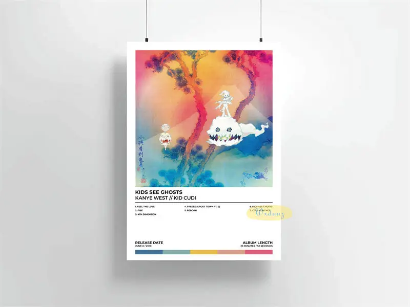 Plakat Kanye West Wzór 3