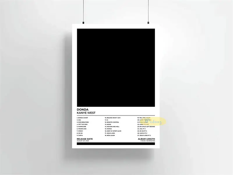 Plakat Kanye West Wzór 6