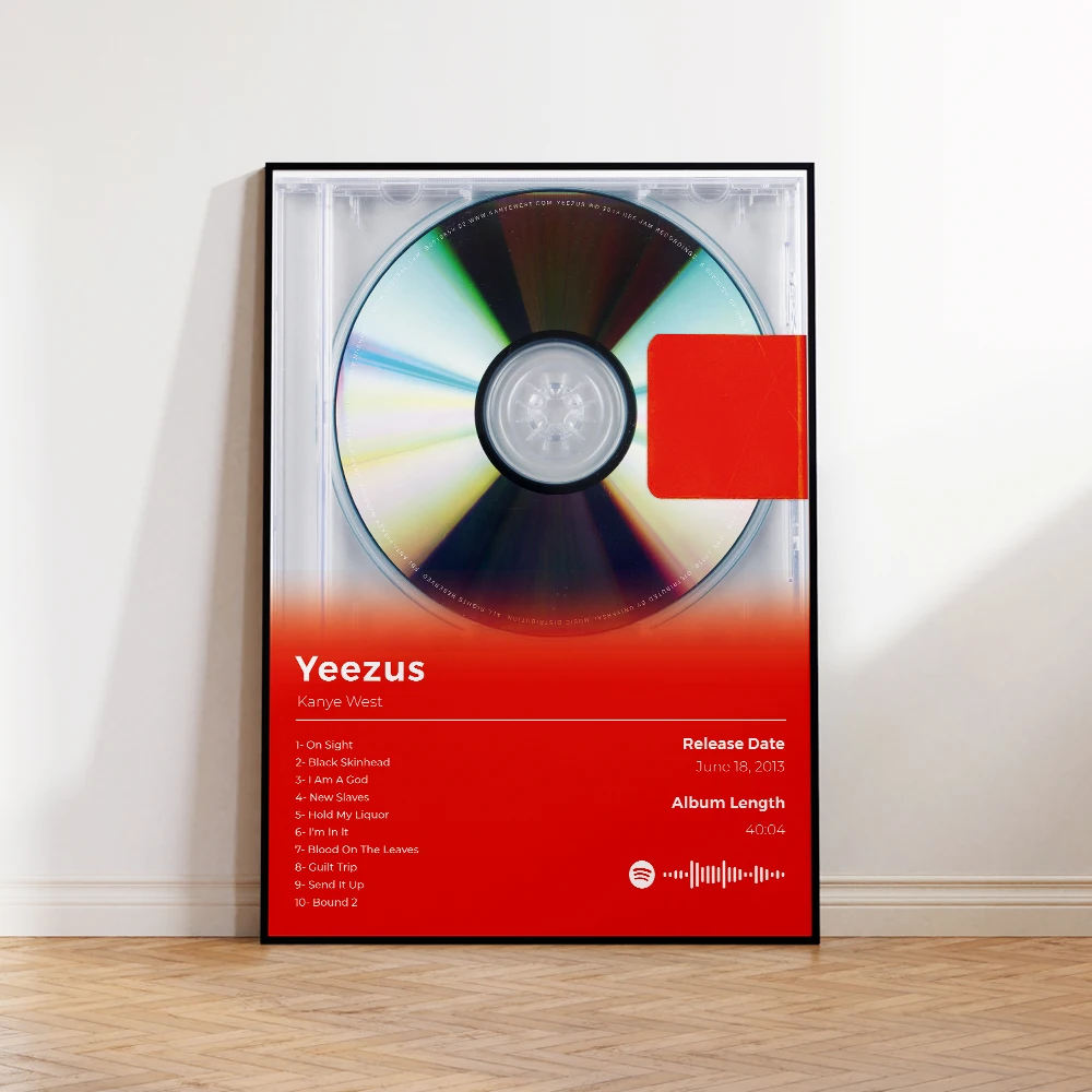 Plakat Kanye West - Yeezus Wzór 4