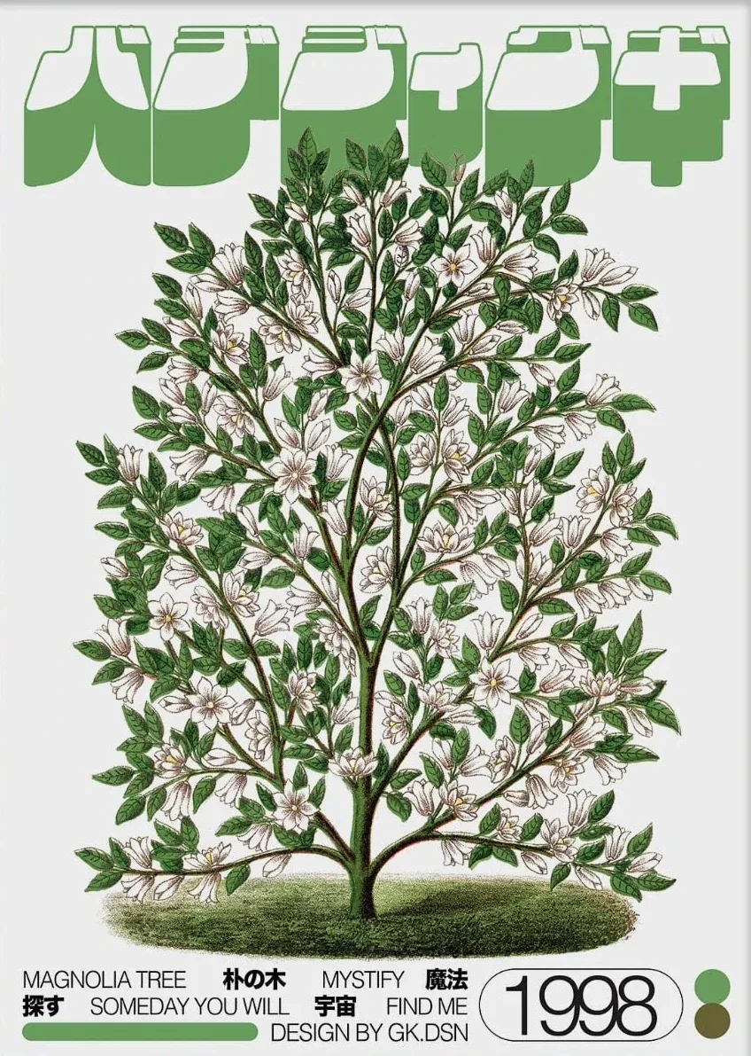 Karpie Koi - japoński plakat Wzór 4