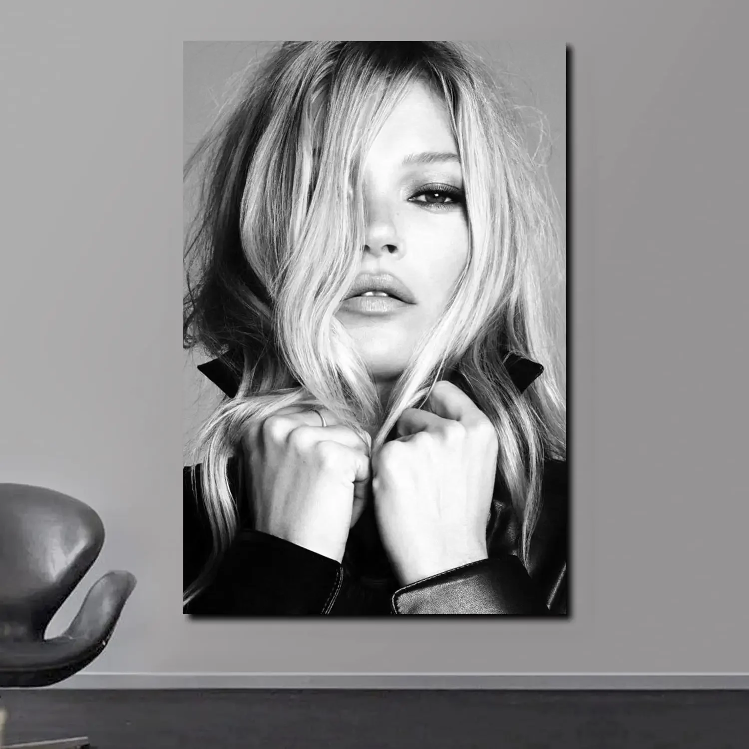 Plakat Kate Moss w stylu skandynawskim Style 30