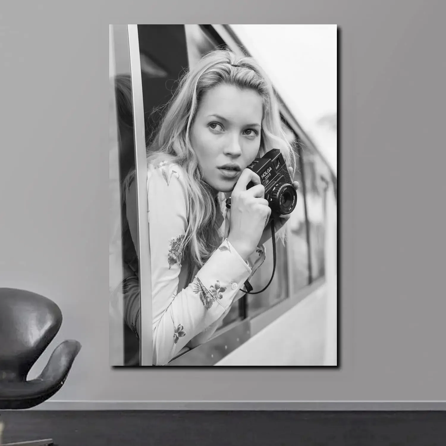 Plakat Kate Moss w stylu skandynawskim Style 33