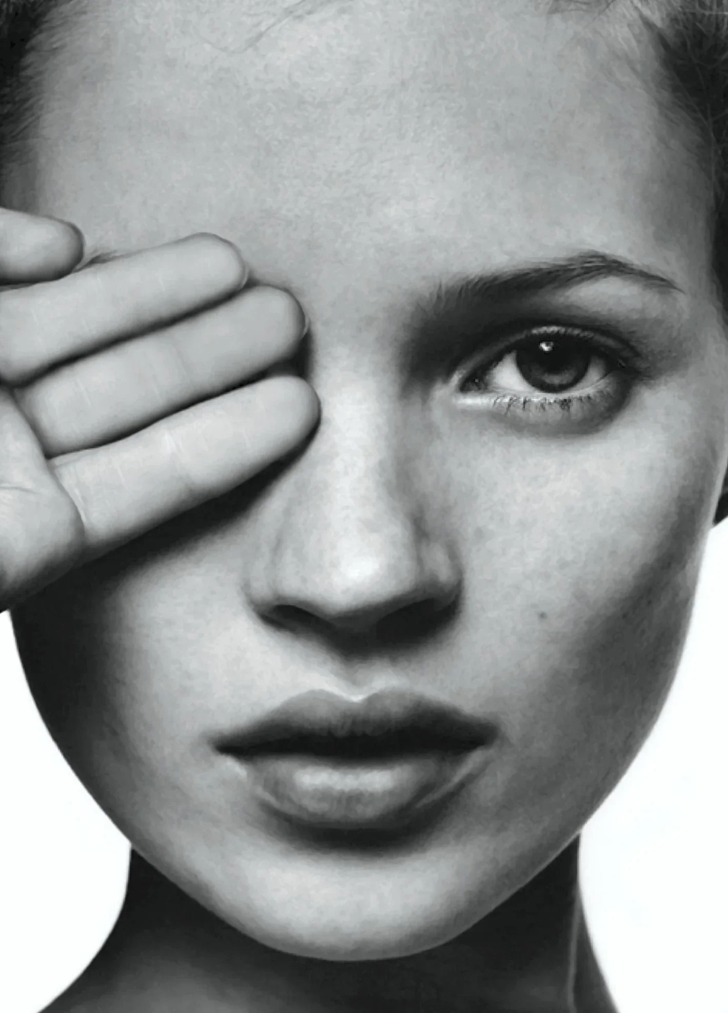 Plakat Kate Moss vintage fashion Wzór 8