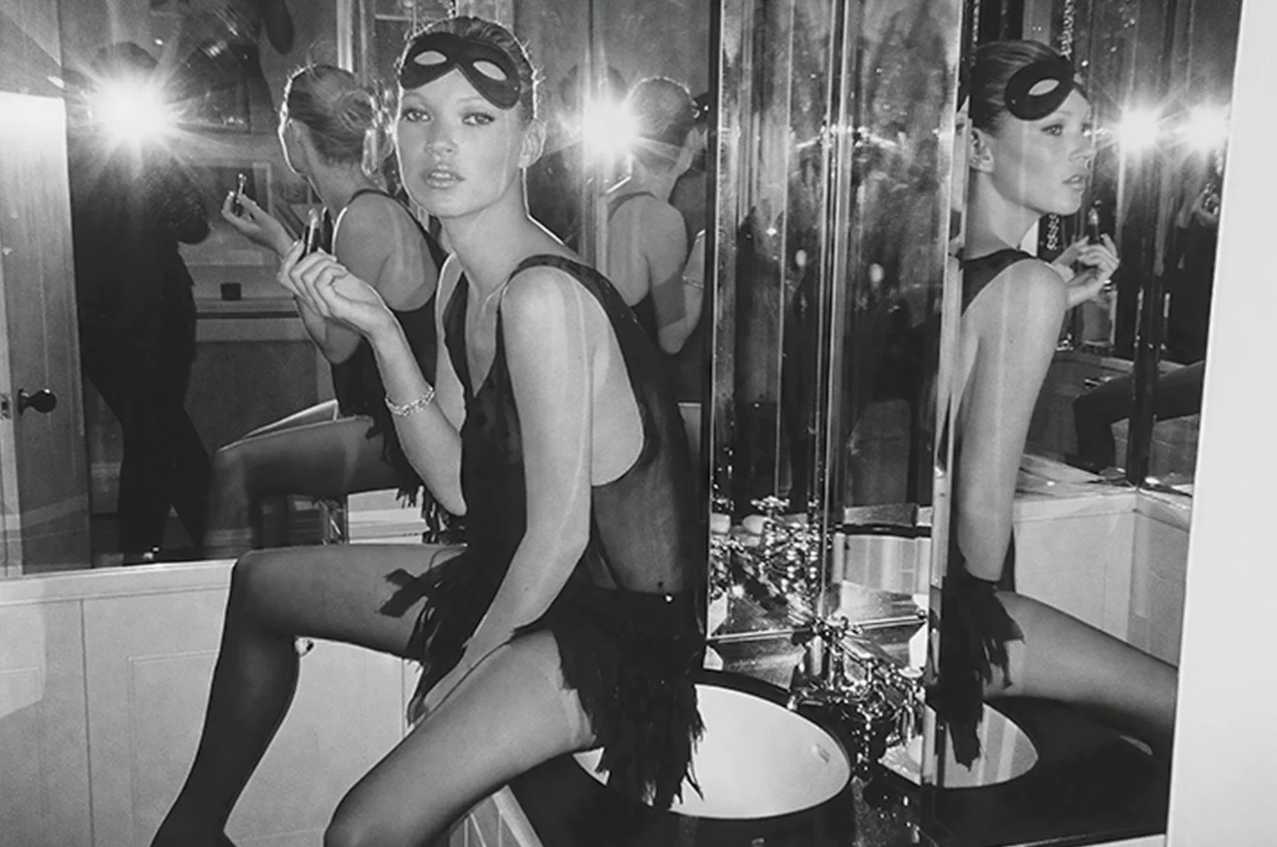 Plakat Kate Moss vintage fashion Wzór 12