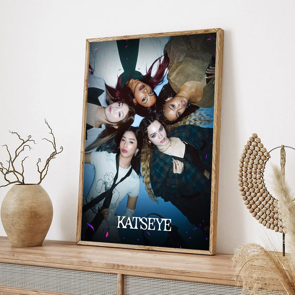 KATSEYE - plakat muzyczny K-pop Wzór 8