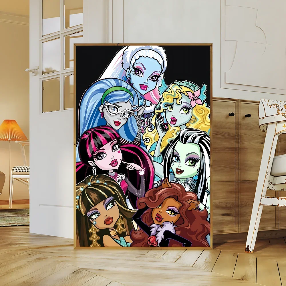 Plakat Kawaii kreskówkowe potwory Hei 1