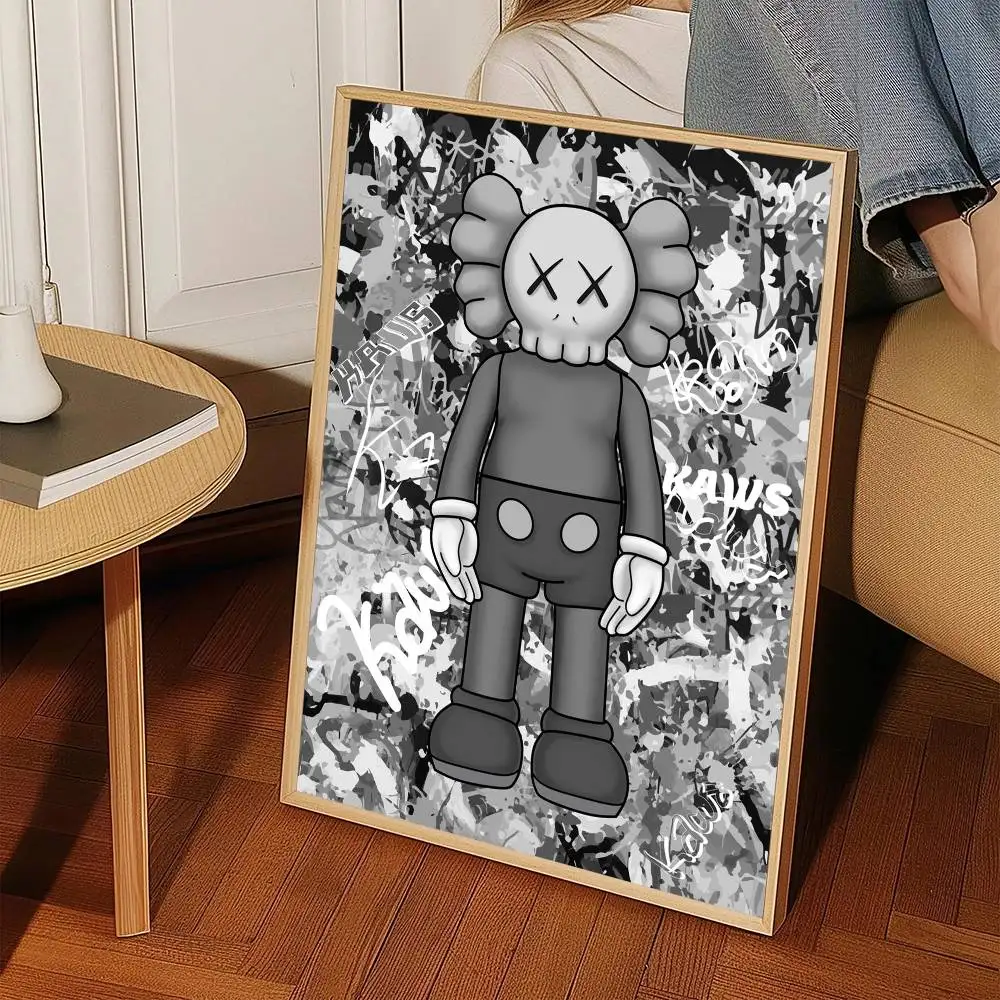 KAWS - nowoczesny plakat do salonu Wzór 1