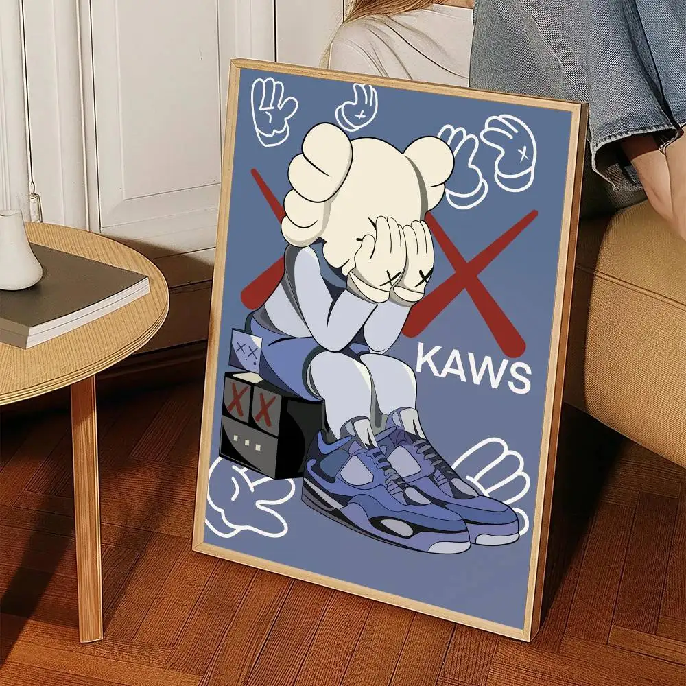 KAWS - nowoczesny plakat do salonu Wzór 6