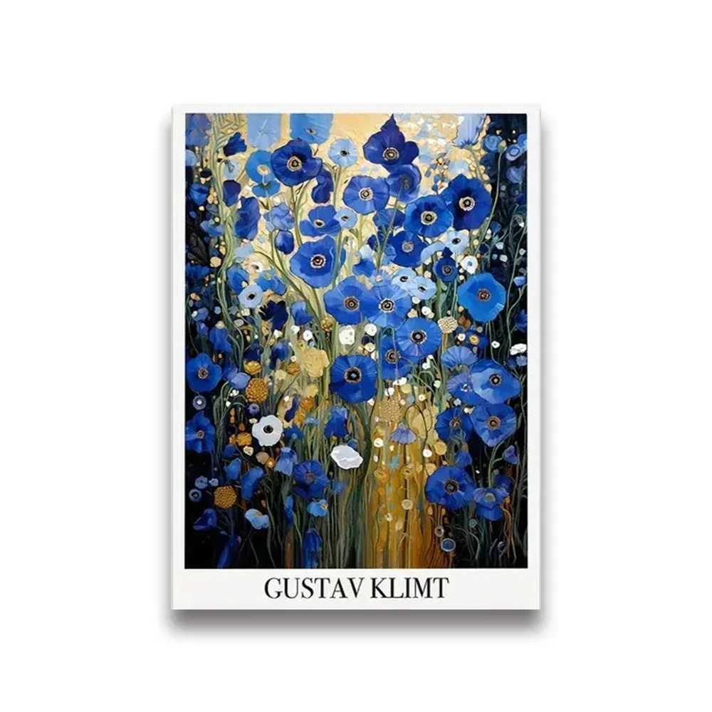 Plakat Gustav Klimt - Kot i Lis w ogrodzie Burgundia