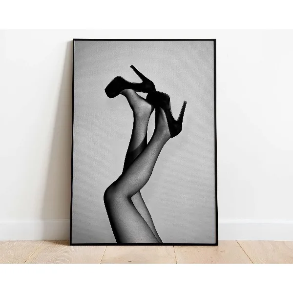Plakat kobieta w stylu vintage glamour Wzór 3