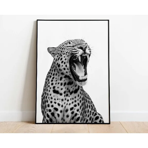 Plakat kobieta w stylu vintage glamour Wzór 7