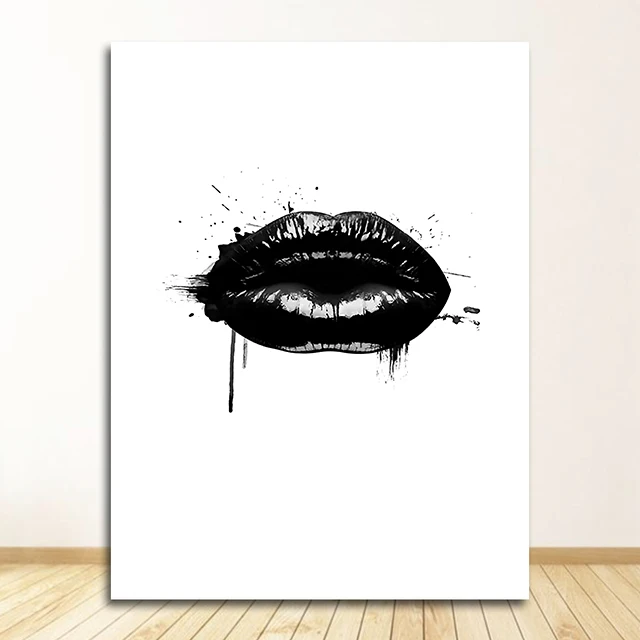 Plakat z kobietą i perfumami - styl nordycki Jasnozielony