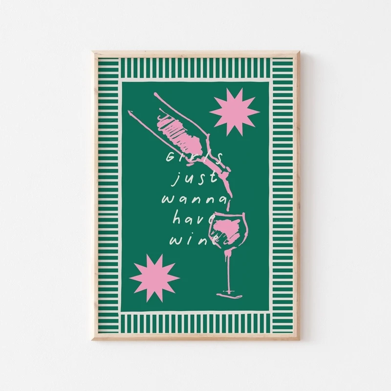 Koktajl Mojito - plakat barowy Jasny
