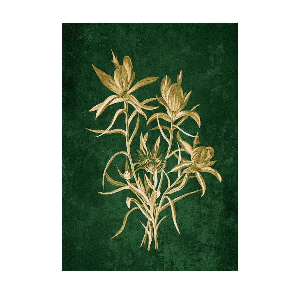 Plakat botaniczny Konwalie w stylu boho Wzór 3