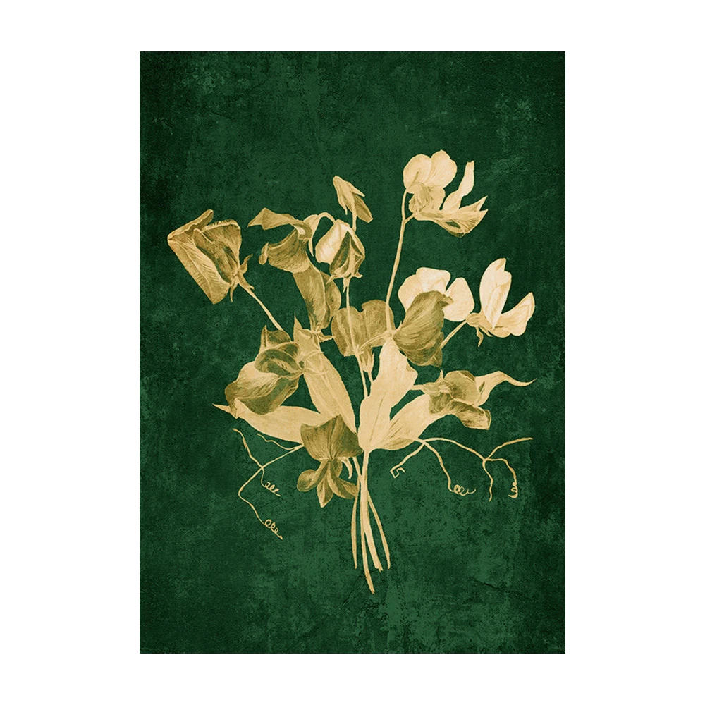 Plakat botaniczny Konwalie w stylu boho Wzór 4