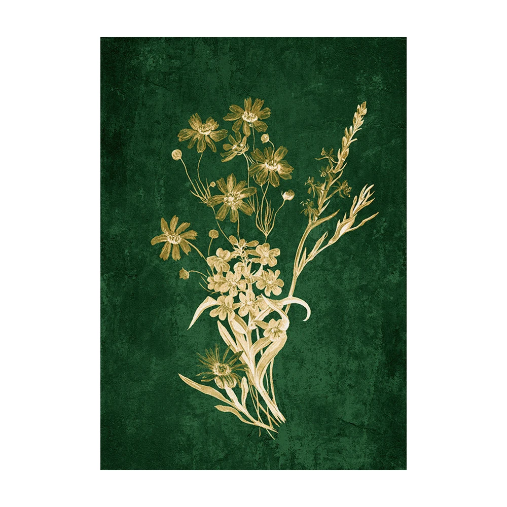 Plakat botaniczny Konwalie w stylu boho Wzór 5