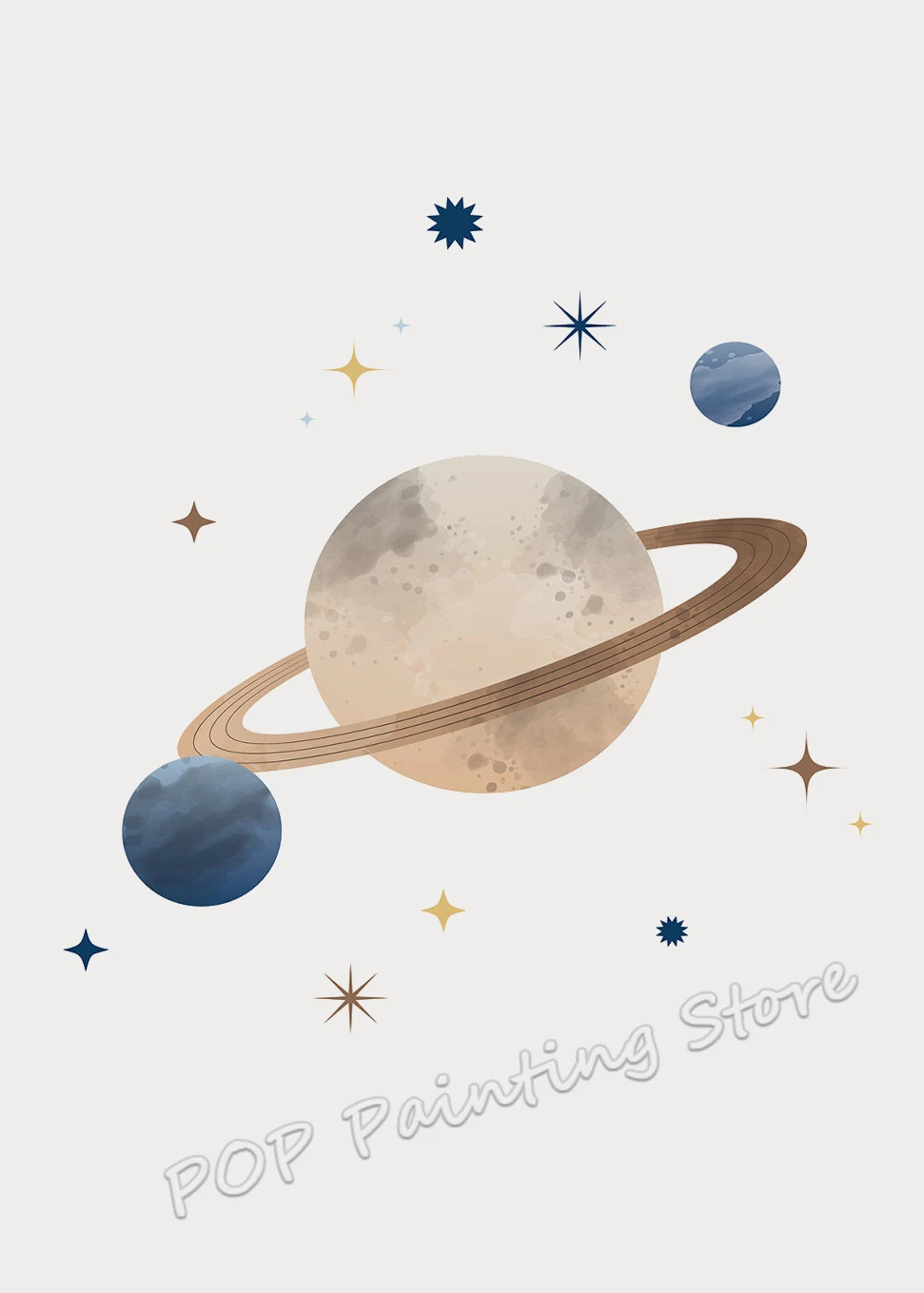 Plakat kosmiczna przygoda - rakieta i astronauta Burgundia